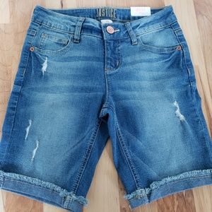 Justice Girls Bermuda Shorts Size 10